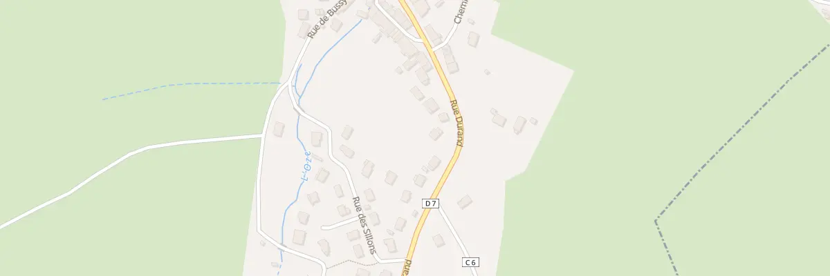 Plan du 30 Rue Durand à Blaisy-Bas
