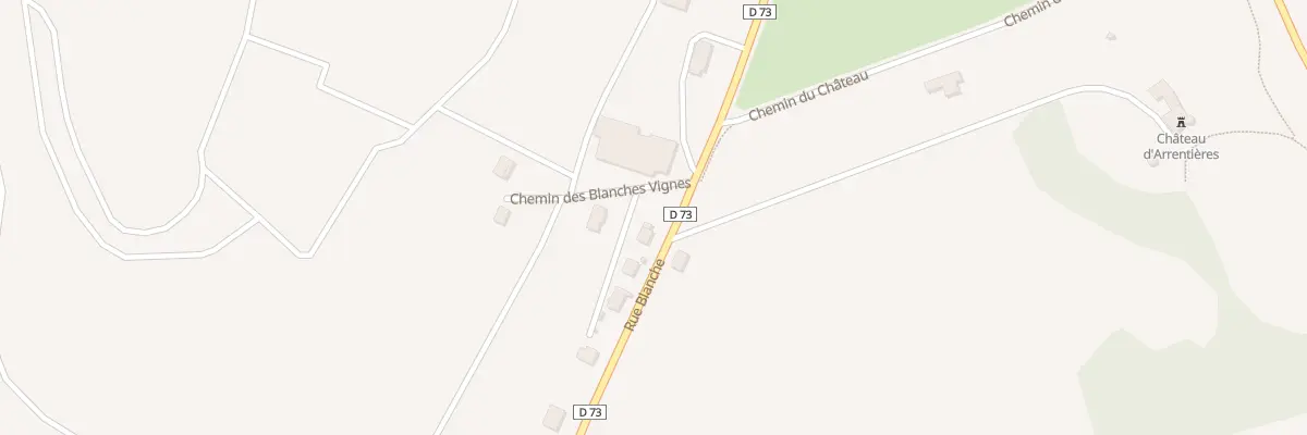 Plan du 1 Imp des Blanches Vignes à Arrentières