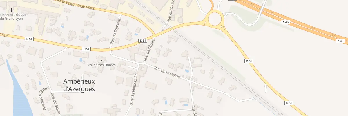 Plan du 169 Rue de la Mairie à Ambérieux