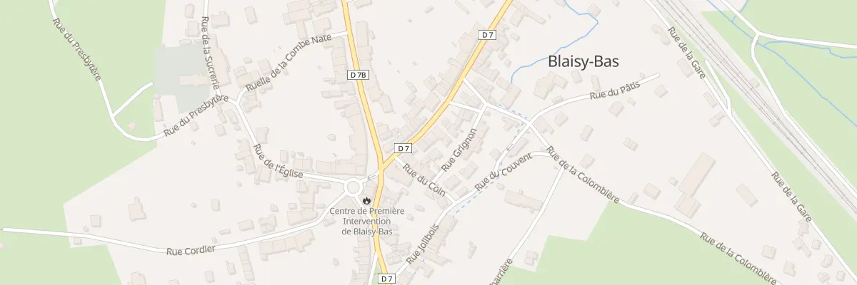 Plan du 8B Rue d’Avau à Blaisy-Bas