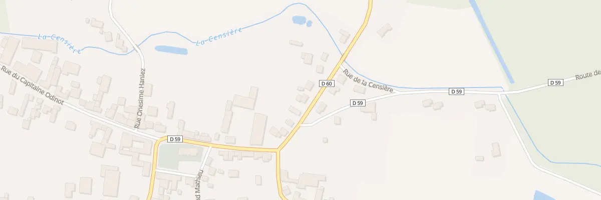 Plan du 8 Rue Henri Roussel à Orconte