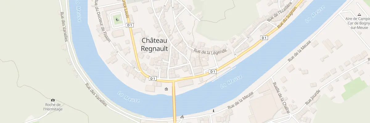 Plan du 5 Rue de la Demi-lune à Bogny-sur-Meuse