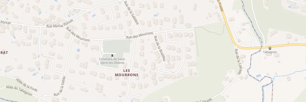 Plan du 4 Rue de la Boatière à Saint-Genis-les-Ollières