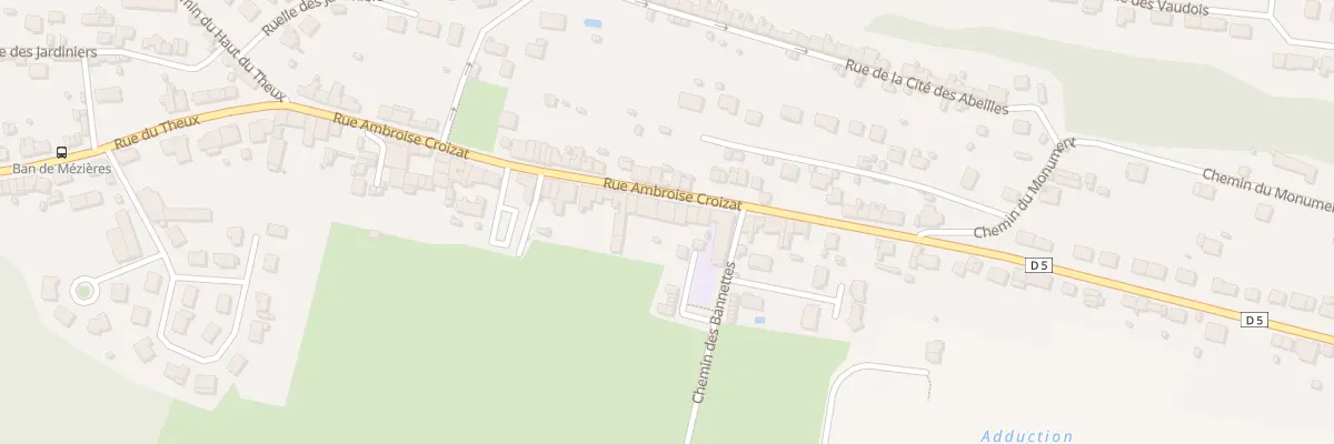Plan du 80 Rue Ambroise Croizat à Charleville-Mézières
