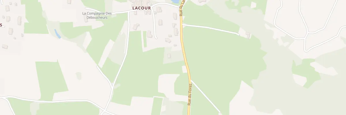 Plan du 5282 Lacour Nord à Limony
