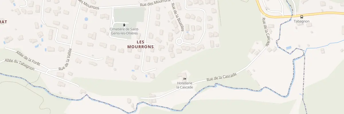 Plan du 12 Rue de la Boatière à Saint-Genis-les-Ollières