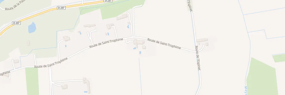 Plan du 5095 Saint Trophime à Caderousse