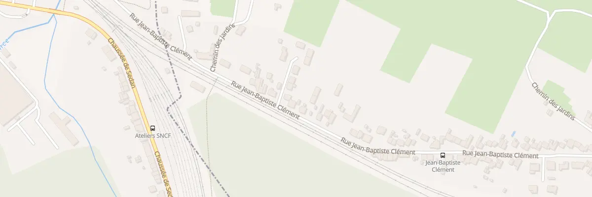Plan du 126 Rue Jean-baptiste Clément à Villers-Semeuse