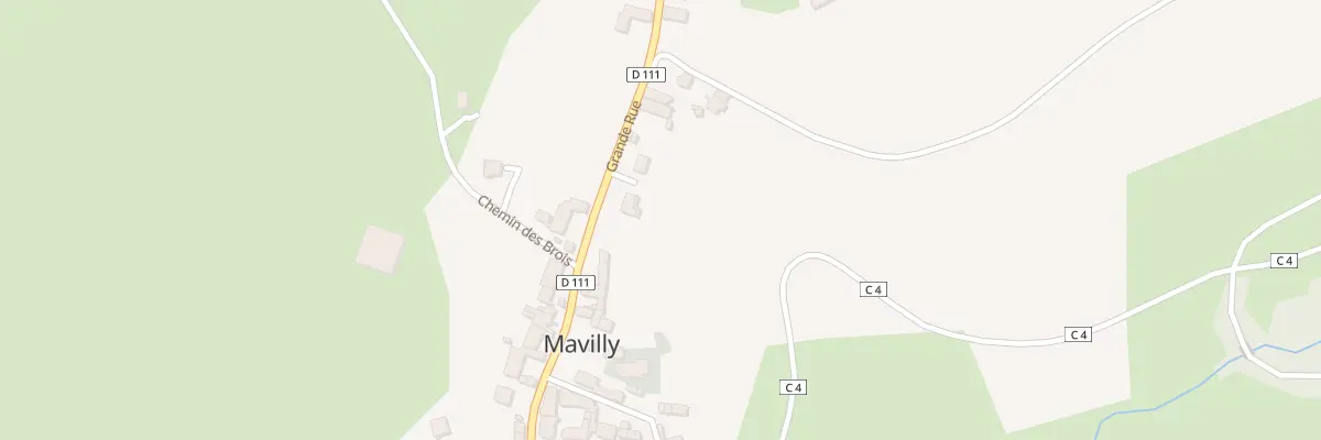 Plan du 5080 Village de Mavilly à Mavilly-Mandelot