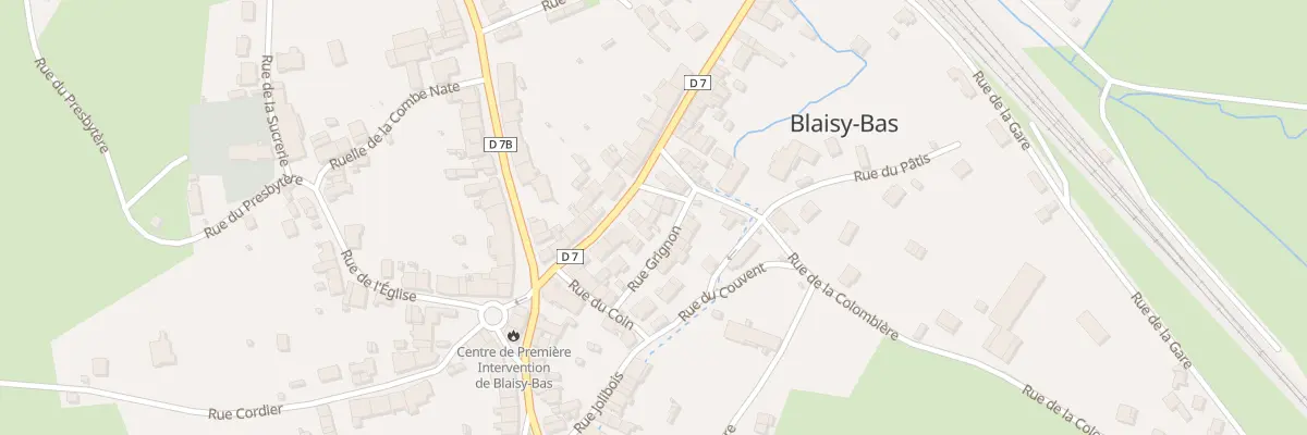 Plan du 16 Rue d’Avau à Blaisy-Bas