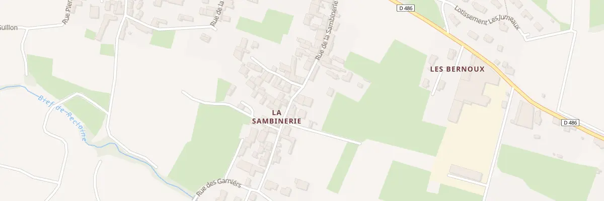 Plan du 211 Rue de la Sambinerie à Romanèche-Thorins