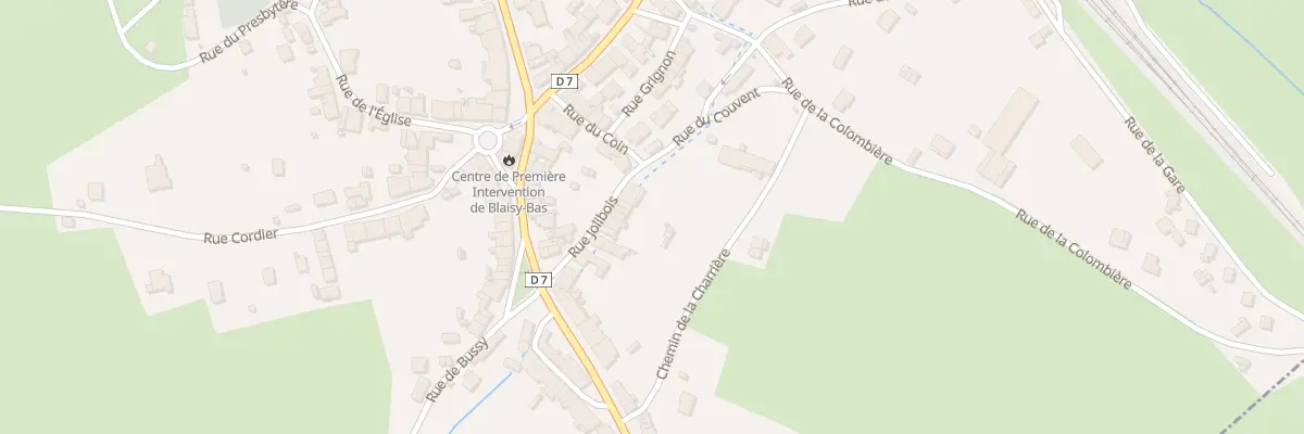 Plan du 18 Rue Jolibois à Blaisy-Bas