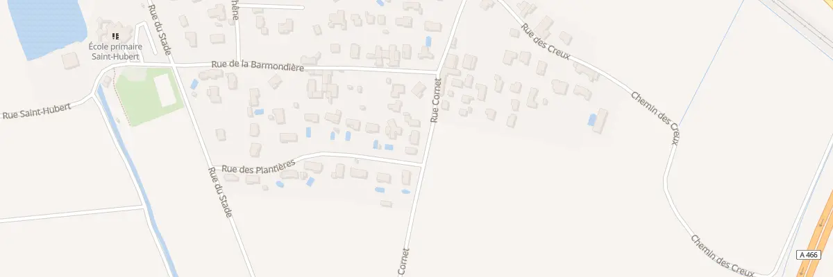 Plan du 14 Rue des Plantières à Ambérieux