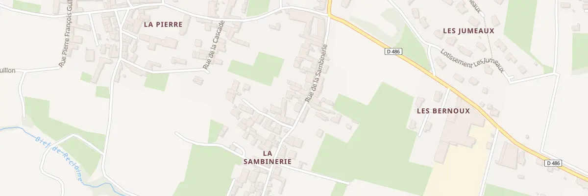 Plan du 150 Rue de la Sambinerie à Romanèche-Thorins