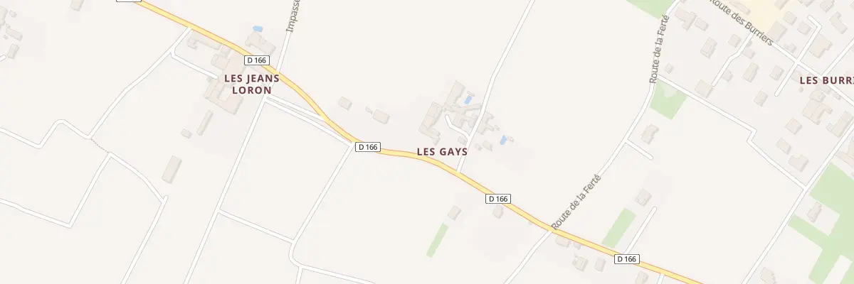 Plan du 5112 Les Gays à La Chapelle-de-Guinchay