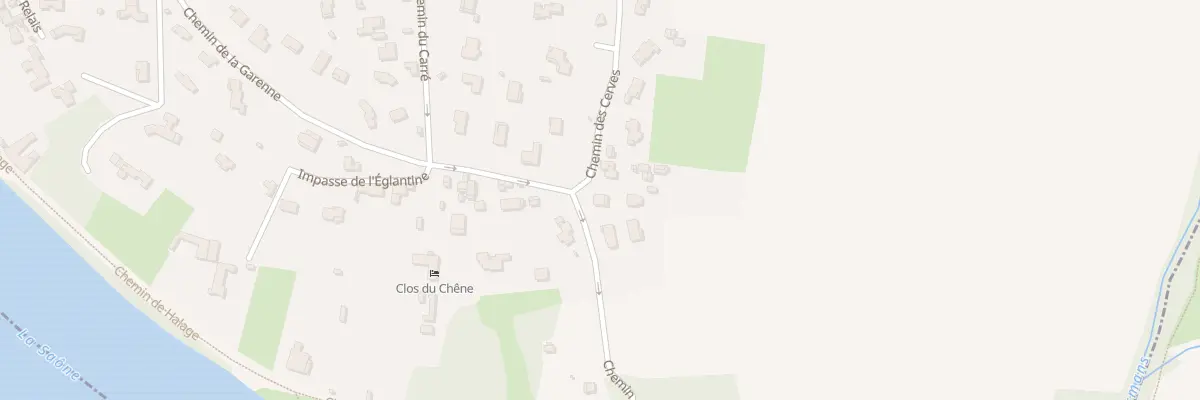 Plan du 487 Che du Carre à Saint-Bernard