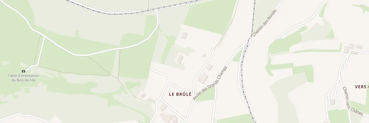 Plan du 55 Imp des Grands Champs à Leynes