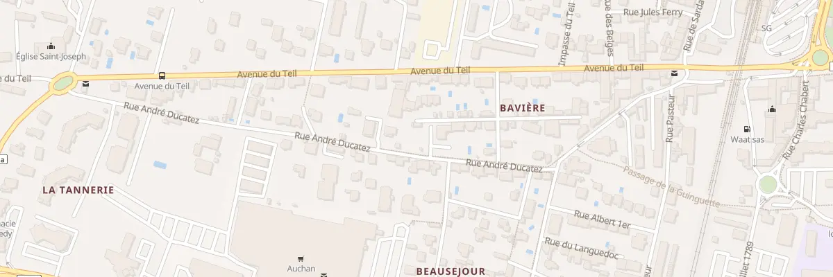 Plan du 30 Rue André Ducatez à Montélimar