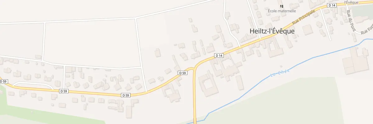Plan du 2 Rue du Lieutenant Pichard à Heiltz-l’Évêque