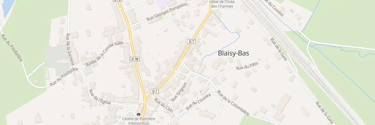 Plan du 22 Rue d’Avau à Blaisy-Bas