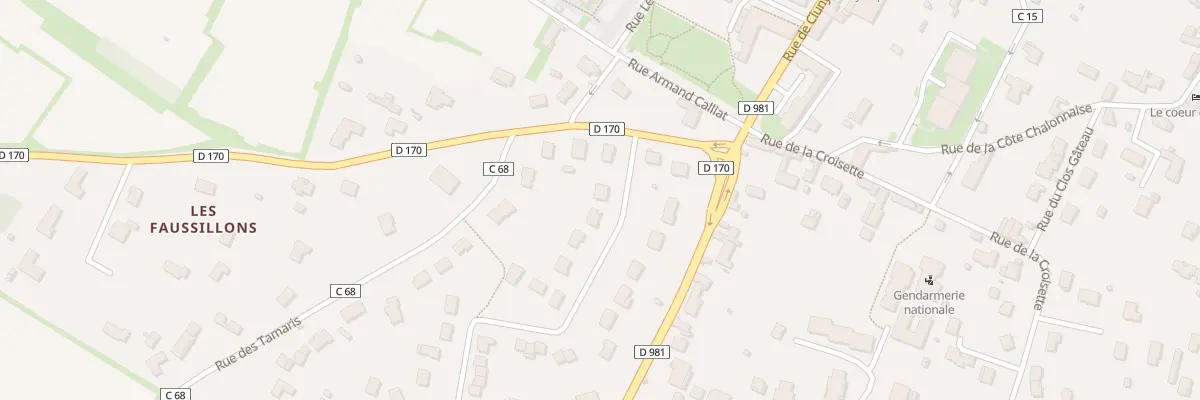 Plan du 6025 En Corchevraux à Givry