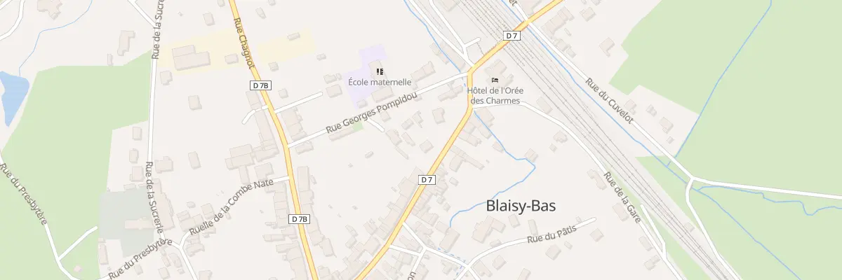 Plan du 27 Rue d’Avau à Blaisy-Bas