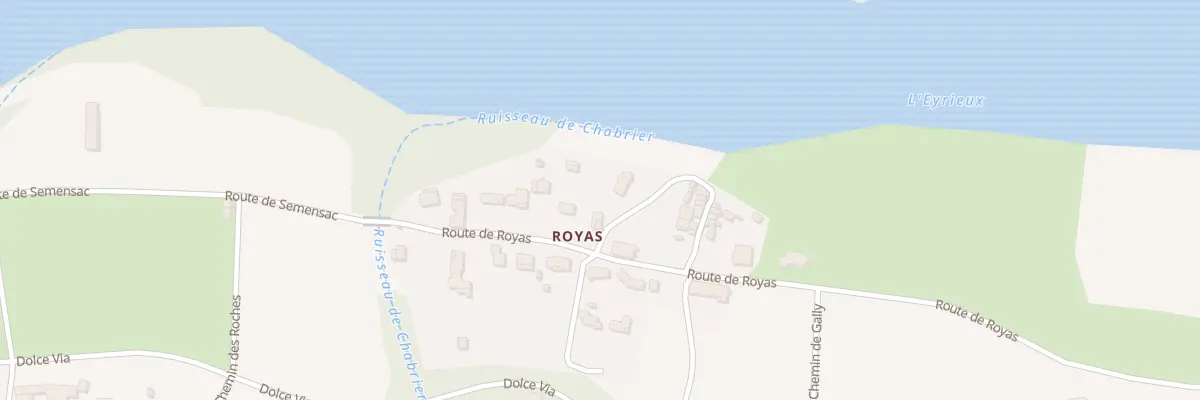 Plan du 5321 Plaine de Royas à Saint-Laurent-du-Pape