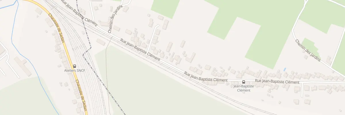 Plan du 118 Rue Jean-baptiste Clément à Villers-Semeuse