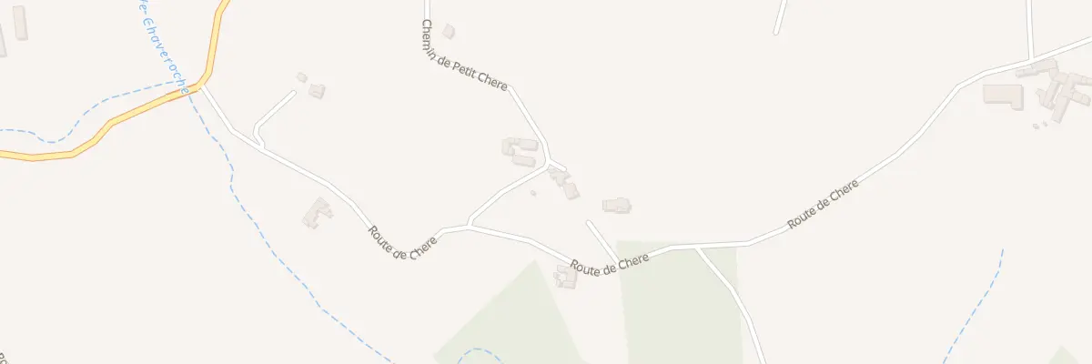 Plan du 445 Che de Petit Chere à Étables