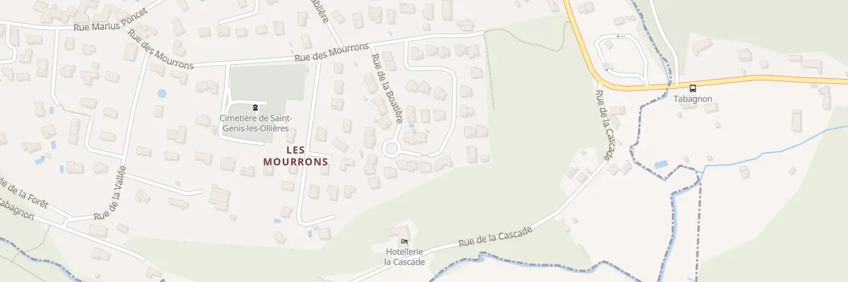 Plan du 18 Rue de la Boatière à Saint-Genis-les-Ollières