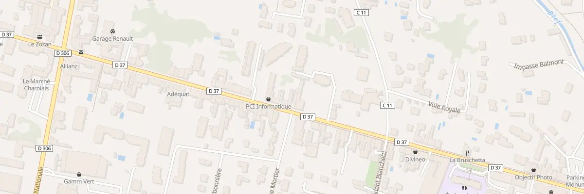Plan du 130B Rue de la République à Belleville-en-Beaujolais