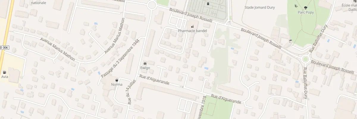 Plan du 39 Bd Joseph Rosselli à Belleville-en-Beaujolais