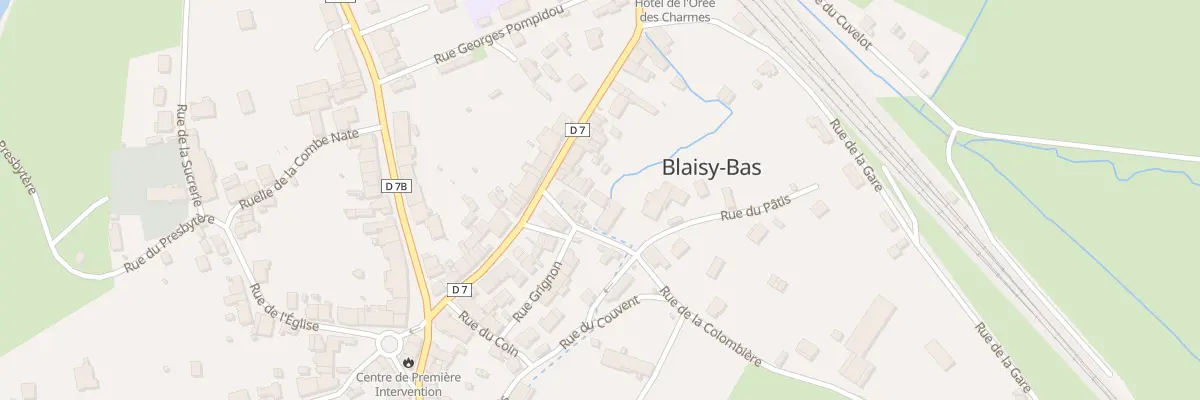 Plan du 24A Rue d’Avau à Blaisy-Bas