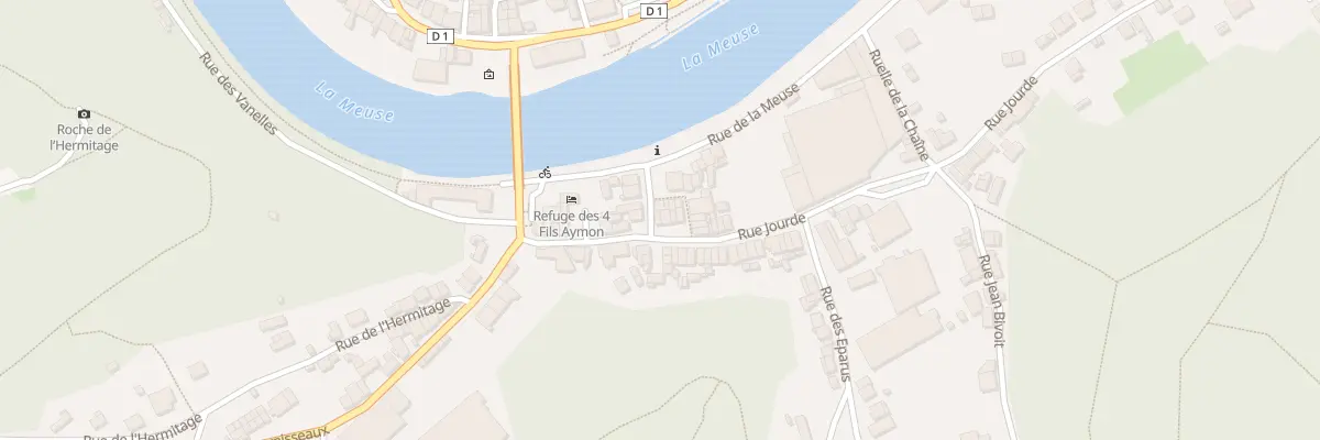 Plan du 12 Rue Jourde à Bogny-sur-Meuse