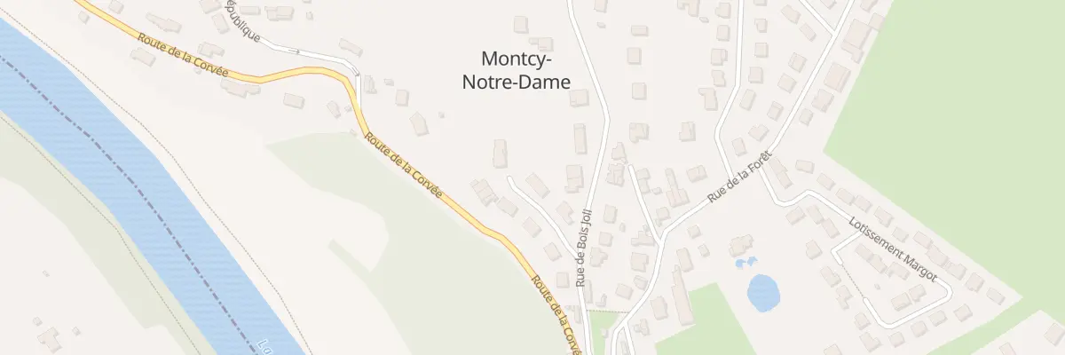 Plan du 15 Rue du Bois Joli à Montcy-Notre-Dame