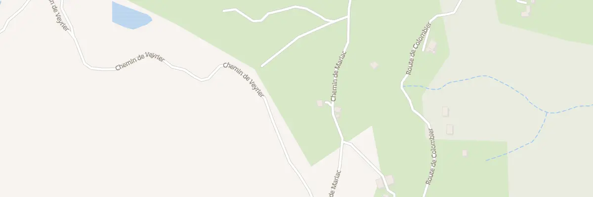 Plan du 200 Che de Mariac à Saint-Sylvestre