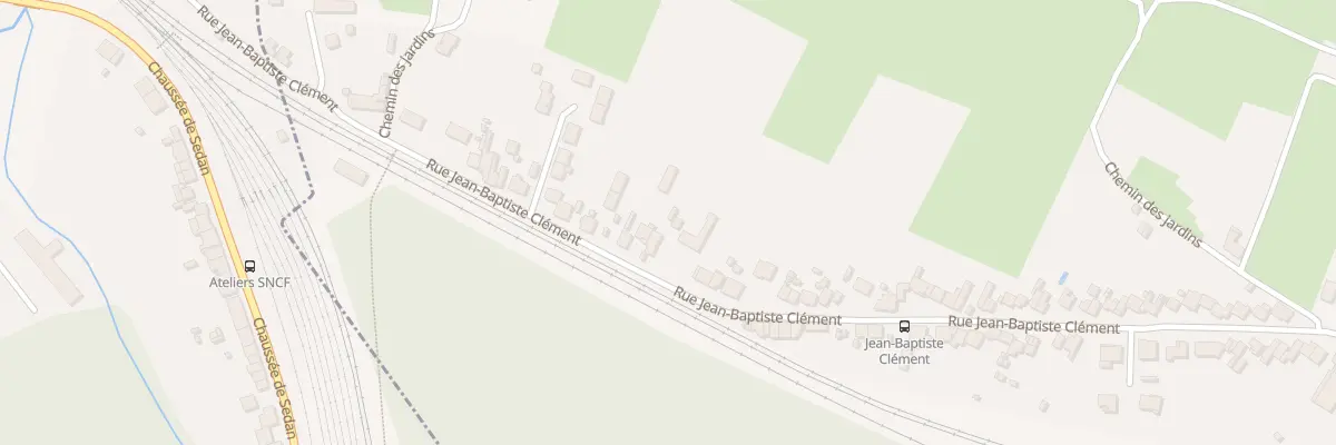 Plan du 114 Rue Jean-baptiste Clément à Villers-Semeuse