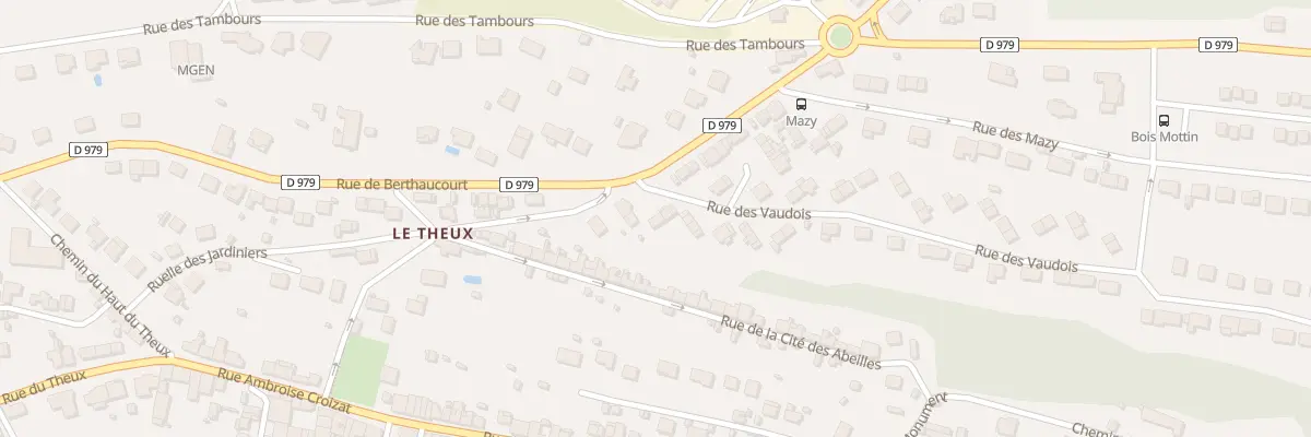 Plan du 4 Rue des Vaudois à Charleville-Mézières