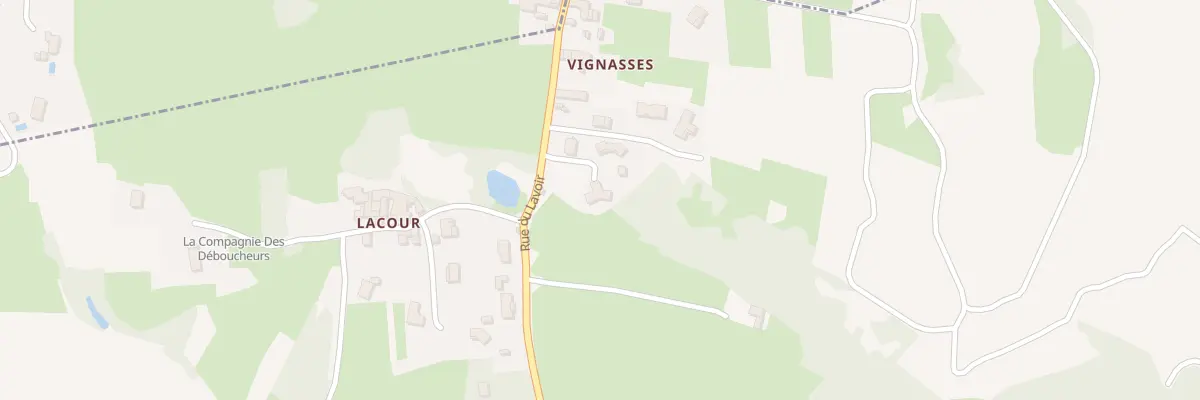 Plan du 188 Rue du Lavoir à Limony