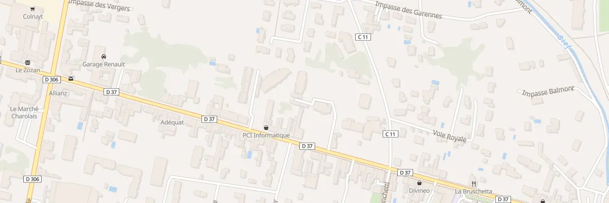 Plan du 126B Rue de la République à Belleville-en-Beaujolais