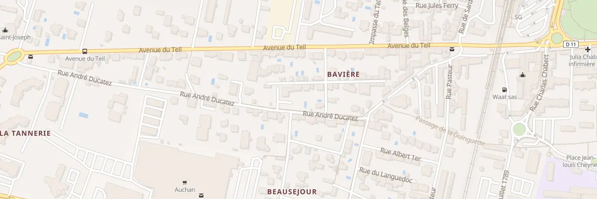 Plan du 26 Rue André Ducatez à Montélimar