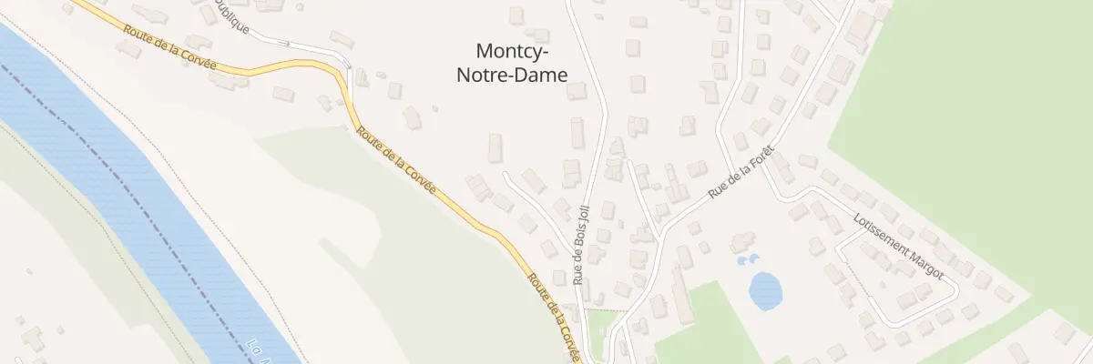 Plan du 17 Rue du Bois Joli à Montcy-Notre-Dame