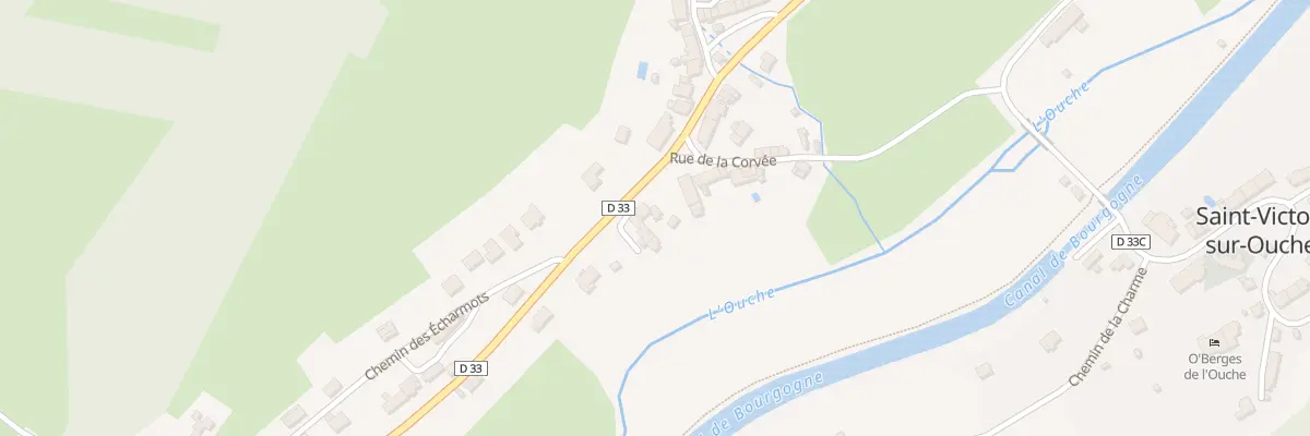 Plan du 2 Rle des Cordonniers à Saint-Victor-sur-Ouche