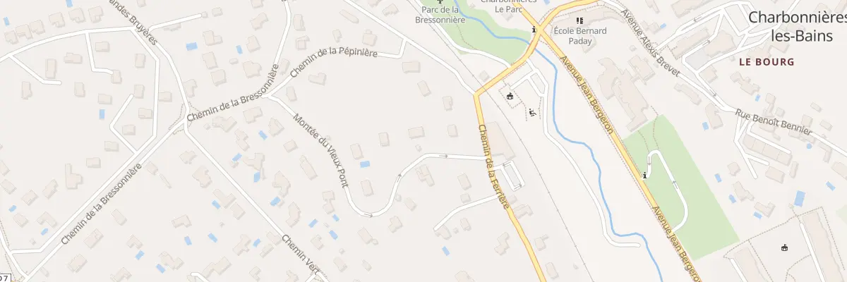 Plan du 4 Mte du Vieux Pont à Charbonnières-les-Bains