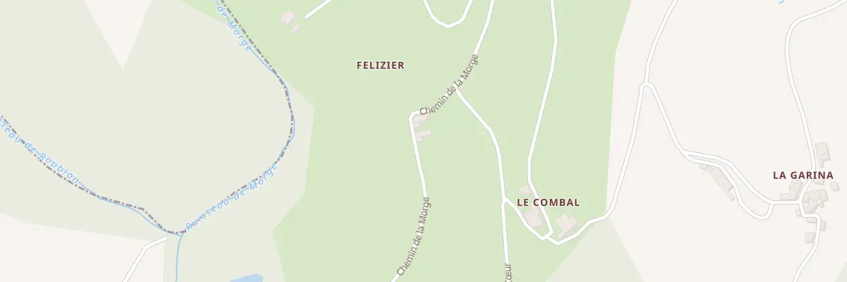 Plan du 1480 Che de la Morge à Champis