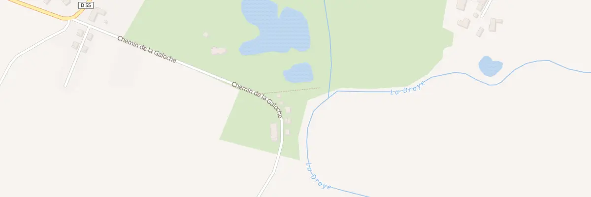 Plan du 13 Che de la Galoche à Giffaumont-Champaubert