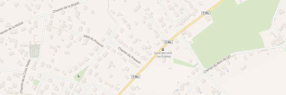 Plan du 363T Av des Hélvètes à Saint-Bernard