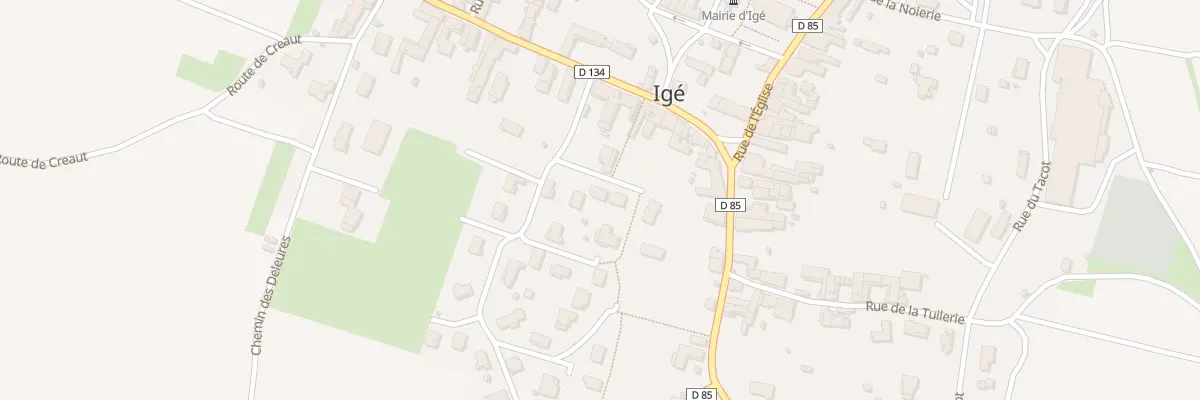Plan du 5557 Imp Claude Monet à Igé