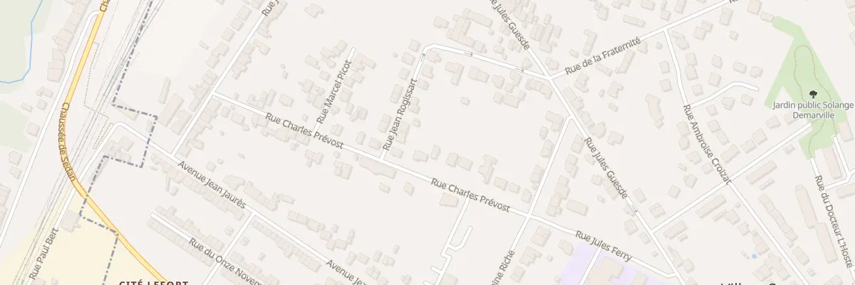 Plan du 31 Rue Charles Prévost à Villers-Semeuse