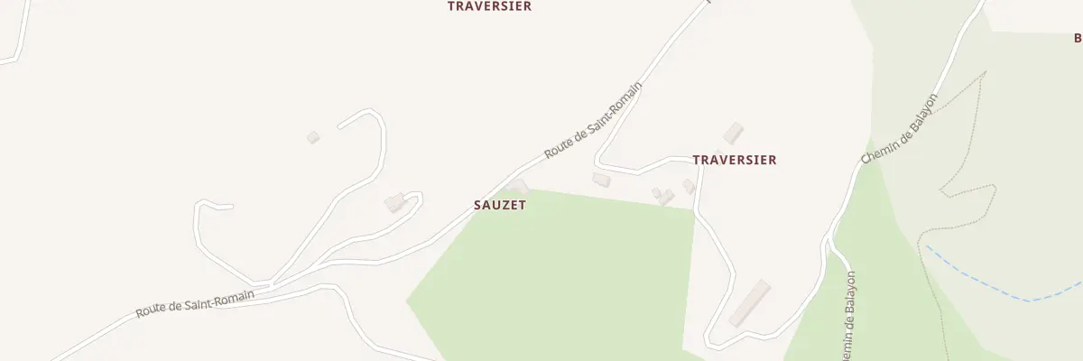 Plan du 735 Rte de Saint Romain à Saint-Barthélemy-le-Plain